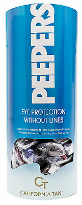 Peepers Tanning Bed  Eyewear Goggles 72 Pair With Display  Fda Approved