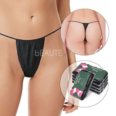 60-pc Disposable Spa Thong Bikini Panties For Tanning, Waxing, Travel (dp105rx5)