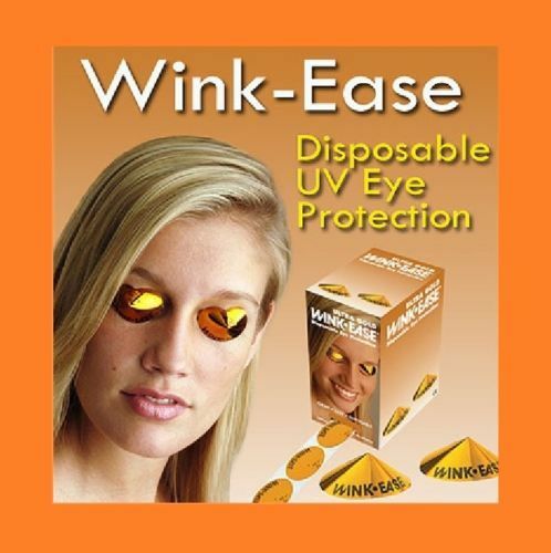 Wink-Ease Disposable Eye Protection SunBed /Solarium Tanning Goggles -Multiples
