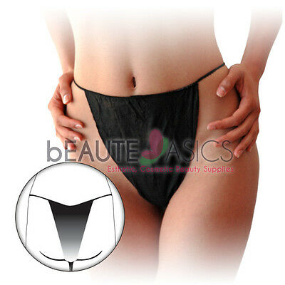 60 Pcs Disposable Thongs Bikini Panties Spa Skin Care Spray Tanning (dp105x5)